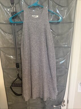 Amalli Talli gray ribbed knit tank